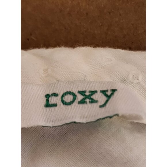 Roxy White Cotton Mini Skirt Size 5 Small – Surf Skate Y2K Festival Boho - Picture 7 of 9